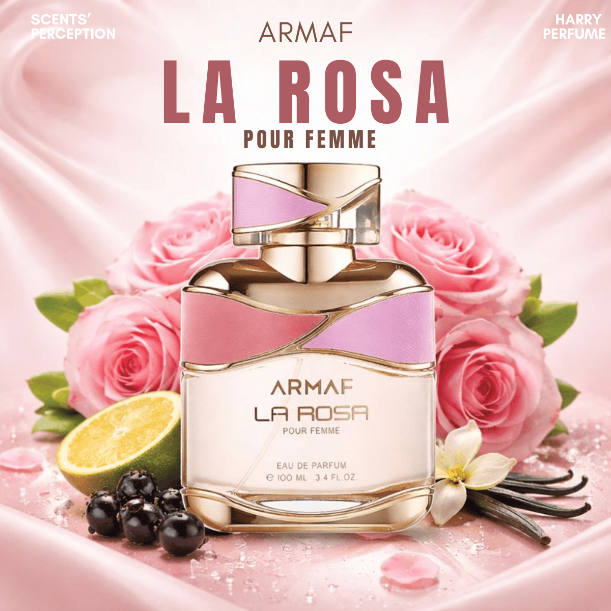 Review nước hoa Armaf La Rosa Pour Femme EDP 100ml chính hãng