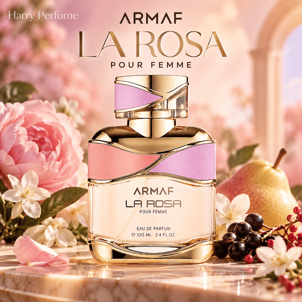 Armaf La Rosa Pour Femme EDP hương hoa nữ tính ngọt dịu