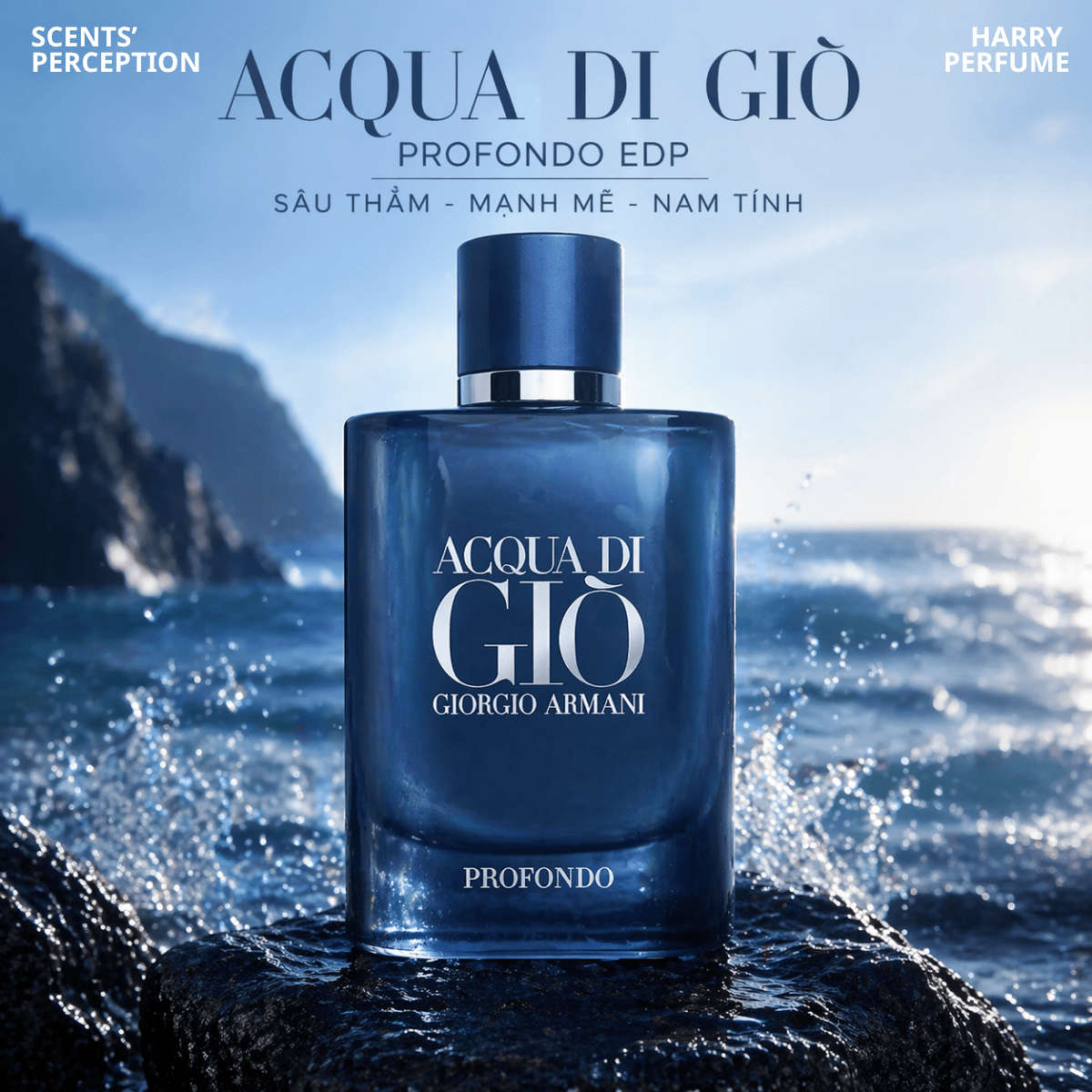Nước hoa Nam Armani Acqua di Giò Profondo EDP (Giò Xanh EDP)