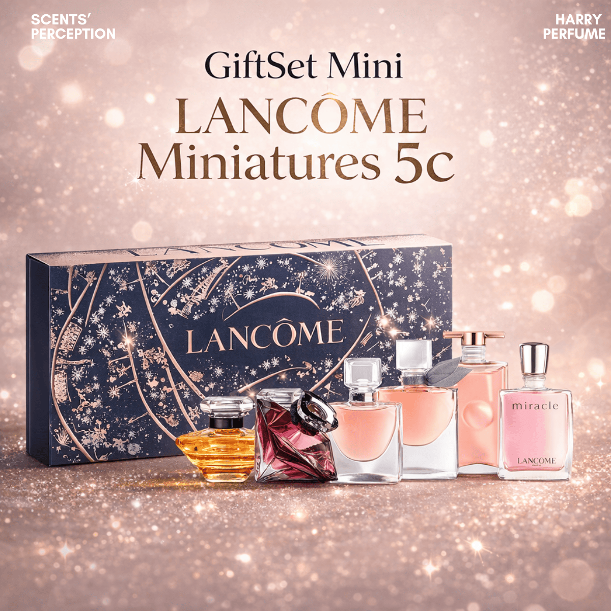GiftSet mini Lancome Miniatures 5 chai