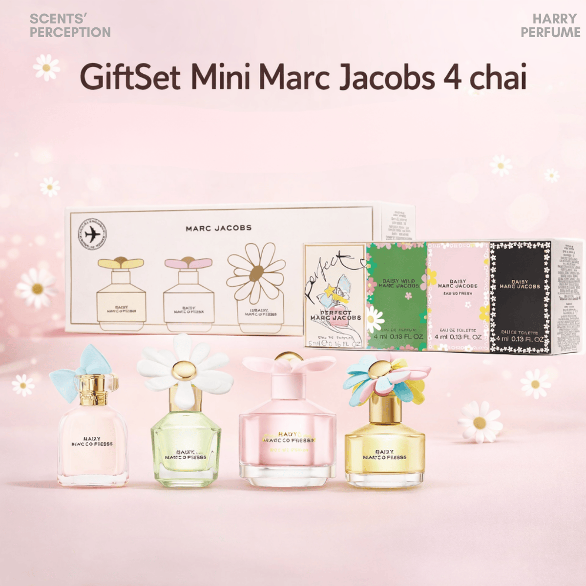 GiftSet Mini Marc Jacobs 4 chai