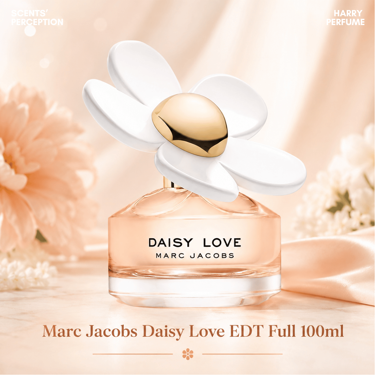Hương nước hoa nữ tính Marc Jacobs Daisy Love EDT 100ml
