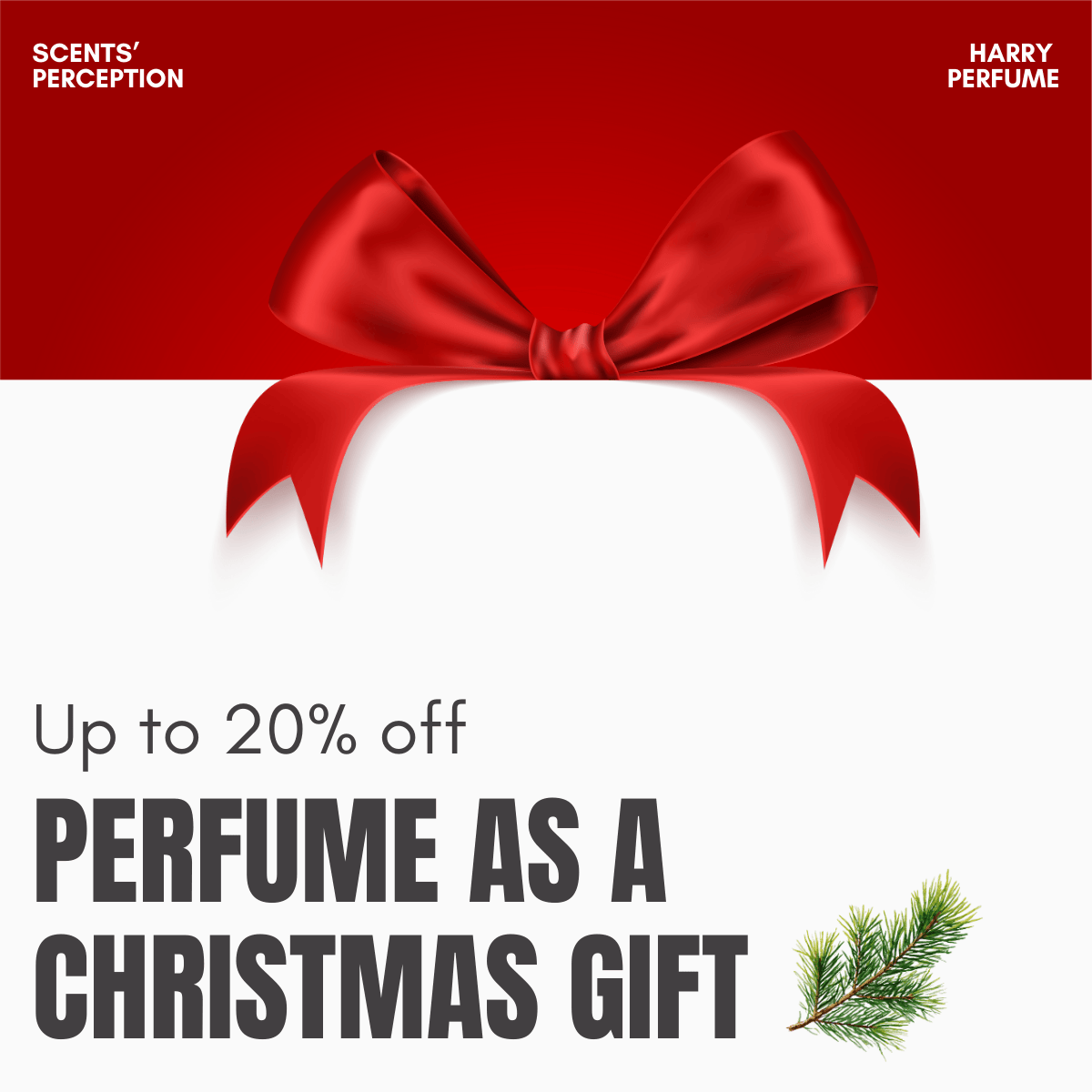 Nước hoa làm quà Giáng Sinh cao cấp - Giảm 20% dịp Christmas