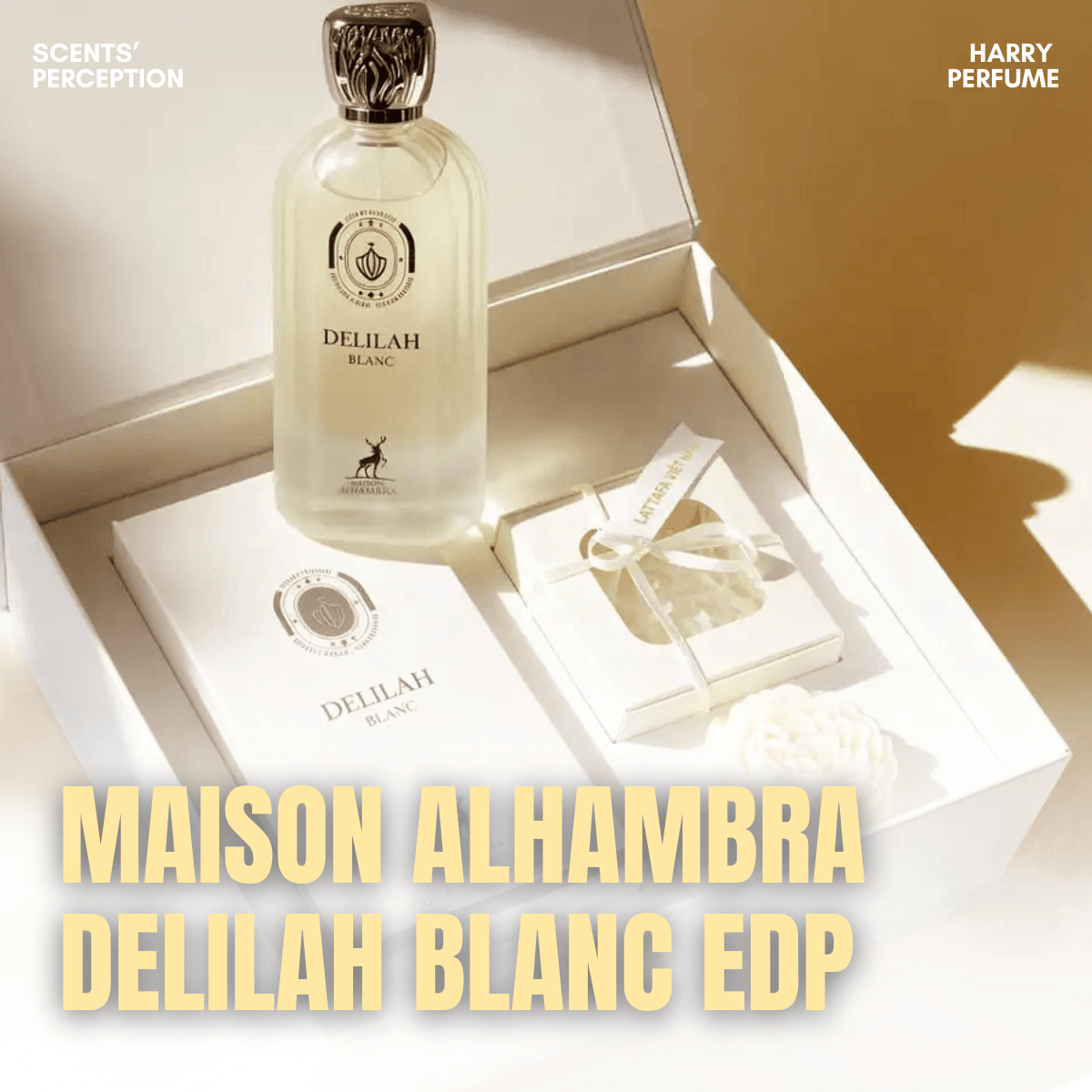 Review nước hoa Maison Alhambra Delilah Blanc EDP chính hãng