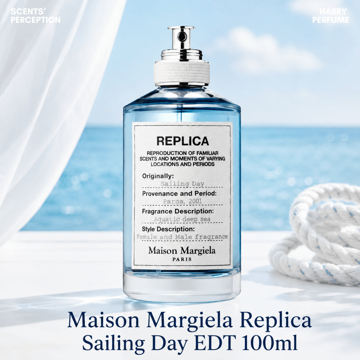Nước hoa Maison Margiela Replica Sailing Day EDT hương biển xanh