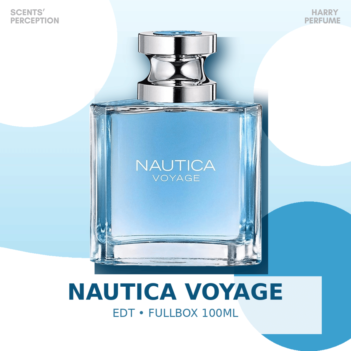 Nước hoa nam Nautica Voyage EDT Fullbox 100ml mùi hương biển xanh