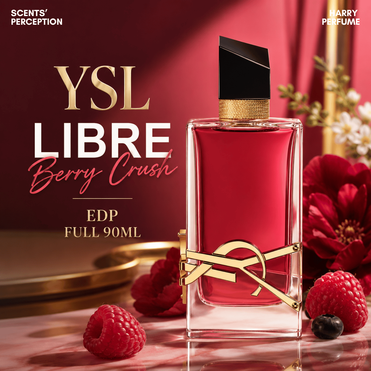 Nước hoa nữ ngọt ngào YSL Libre Berry Crush EDP Full 90ml