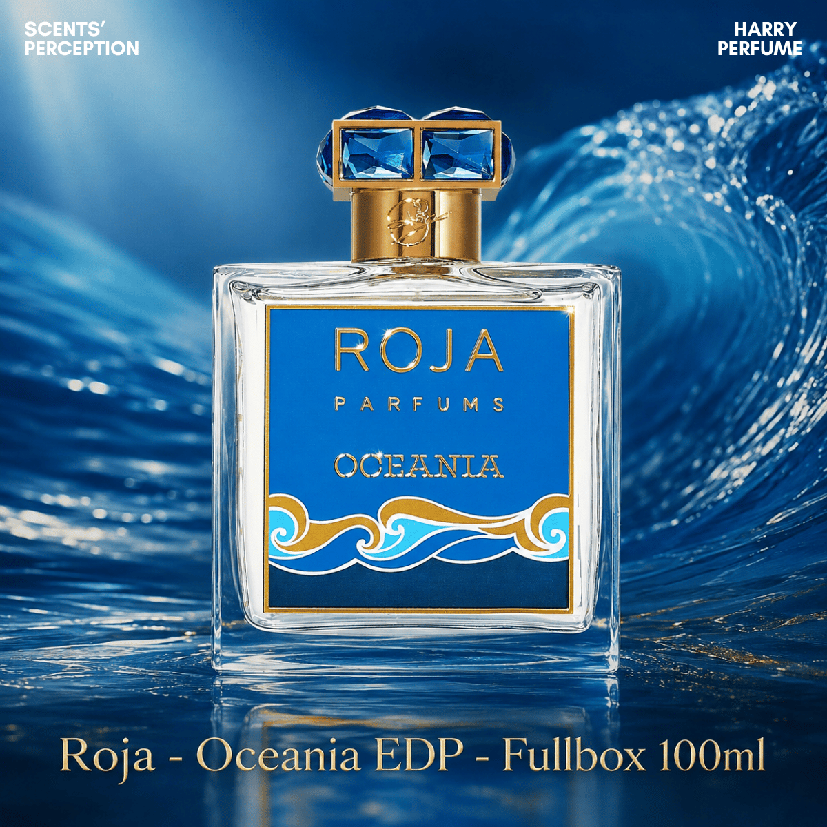 Nước hoa unisex Roja Oceania EDP Fullbox 100ml hương biển