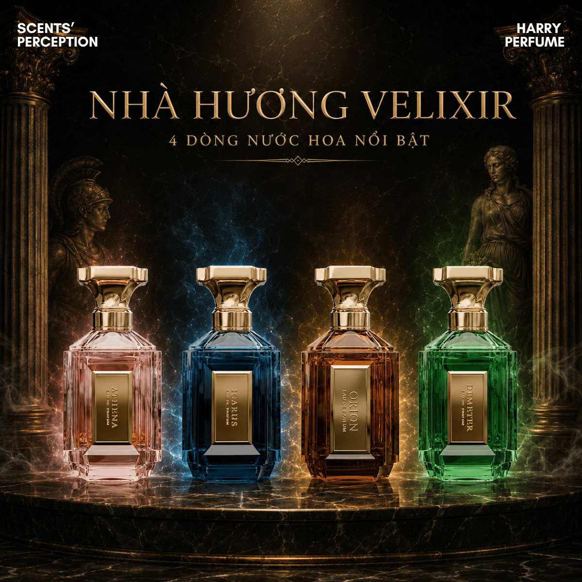 4 Dòng nước hoa Velixir đặc trưng, dễ dùng và được ưa chuộng