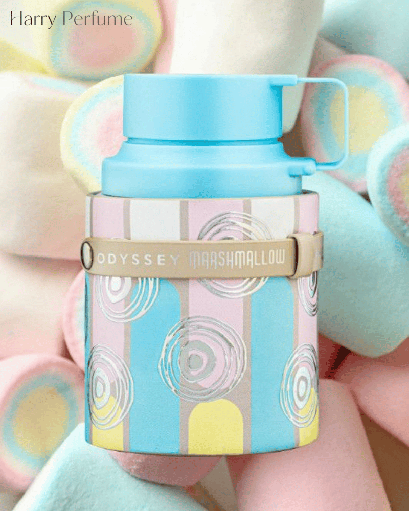 Tầng hương giữa kết hợp marshmallow ngọt mềm cùng dâu tây, mâm xôi, đào, mơ và hoa cam thanh thoát.