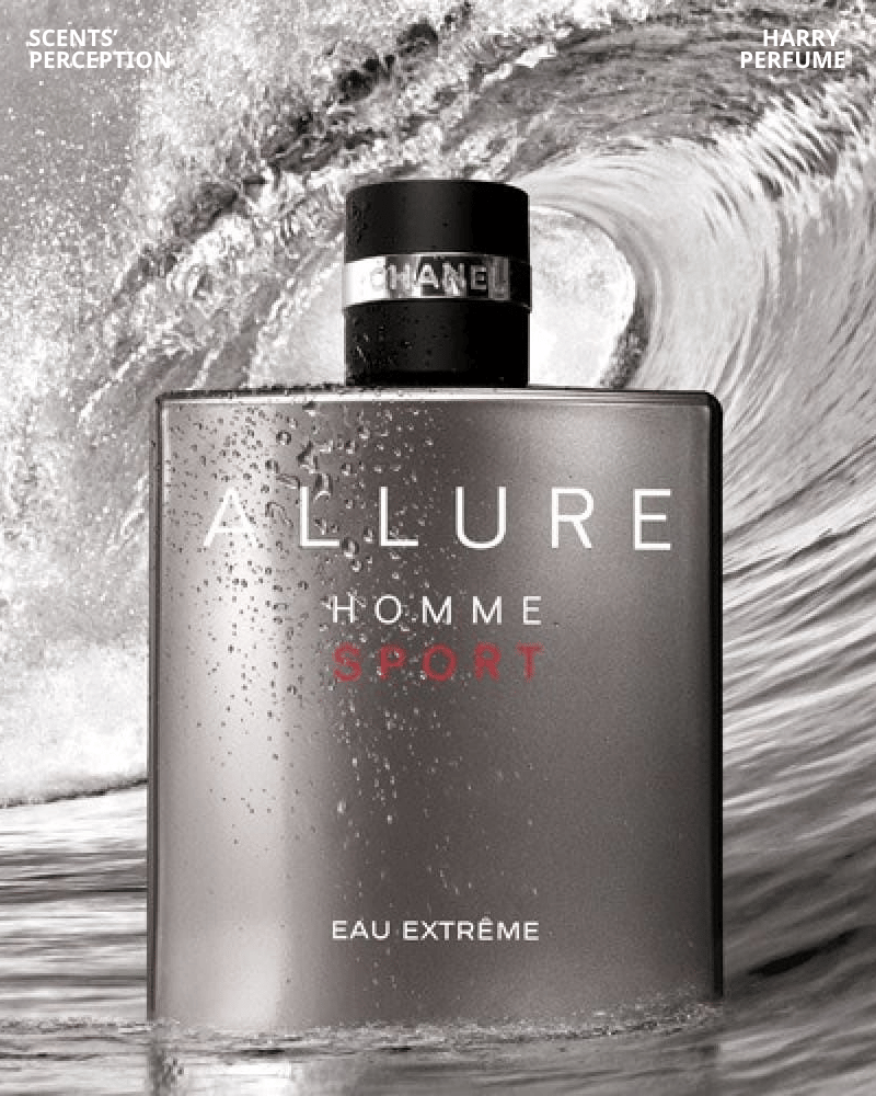 Chanel Allure Homme Sport Eau Extrême EDP có thiết kế xám kim loại tối giản, mạnh mẽ, hiện đại và sang trọng