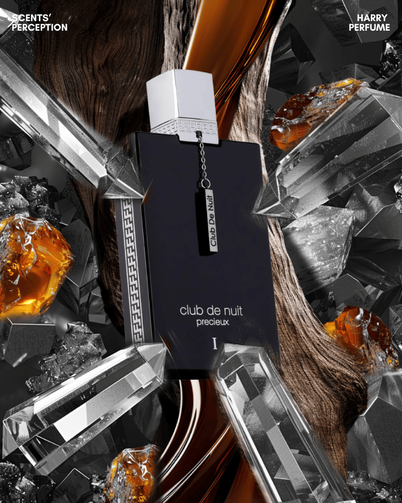 Thiết kế của Club De Nuit Precieux I EDP mang dáng chai thon gọn, tối giản và thanh lịch, thể hiện rõ tinh thần trưởng thành, cao cấp