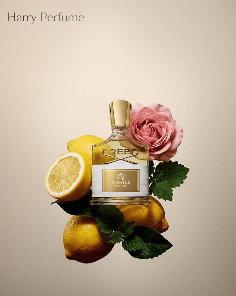 Creed Aventus For Her EDP kết hợp trái cây, hoa hồng và gỗ, thể hiện vẻ thanh lịch, độc lập.