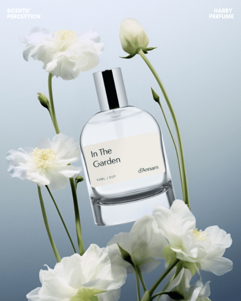 d'Annam In The Garden EDP lưu hương khoảng 6–8 giờ, tỏa hương vừa phải, mang cảm giác tinh tế, nhẹ nhàng và dễ chịu.