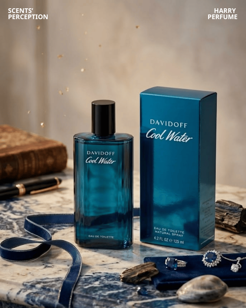 Khi khô lại, Davidoff Cool Water trở nên ấm, sạch và nam tính hơn với xạ hương, gỗ, rêu sồi