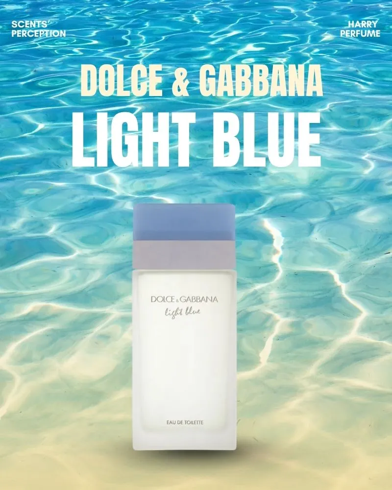 Light Blue mở ra hương chanh và táo xanh tươi giòn, hòa cùng hoa nhài và gỗ tuyết tùng, để lại dư âm xạ hương trắng nhẹ nhàng