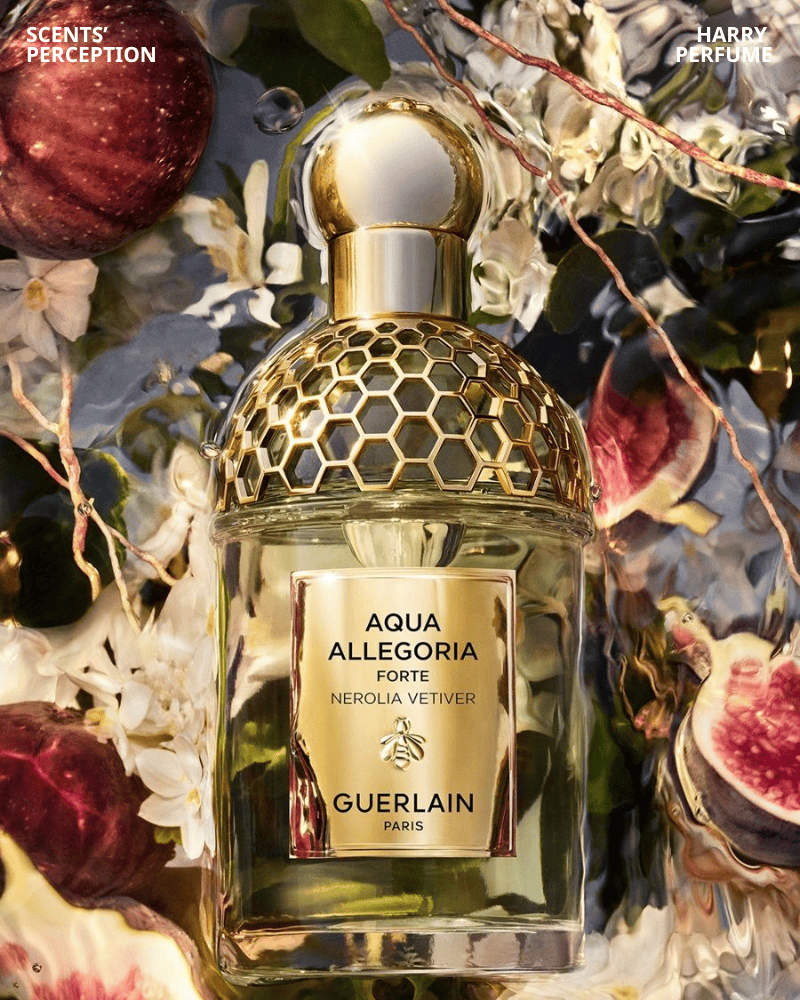Guerlain Nerolia Vetiver Forte EDP 2023 mang hương sâu lắng, ấm áp, trưởng thành hơn so với bản EDT tươi nhẹ trước đó.