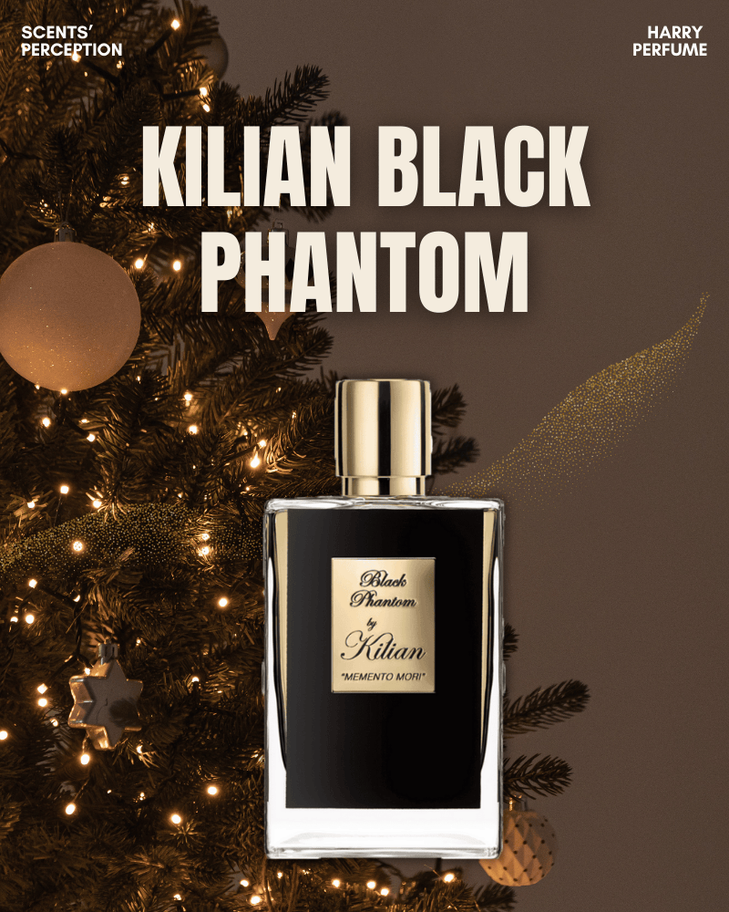 Khoảnh khắc hương đầu Black Phantom – ánh rum ấm nồng hòa cùng vani ngọt tối như tia sáng le lói giữa màn đêm