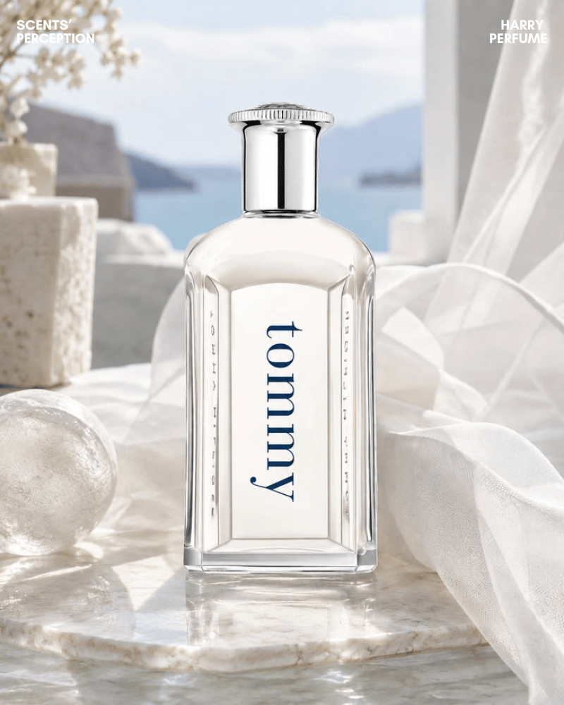Tommy EDT mở đầu bằng citrus và lavender tươi sáng, sạch dịu, nam tính, phù hợp trời nóng lịch sự.