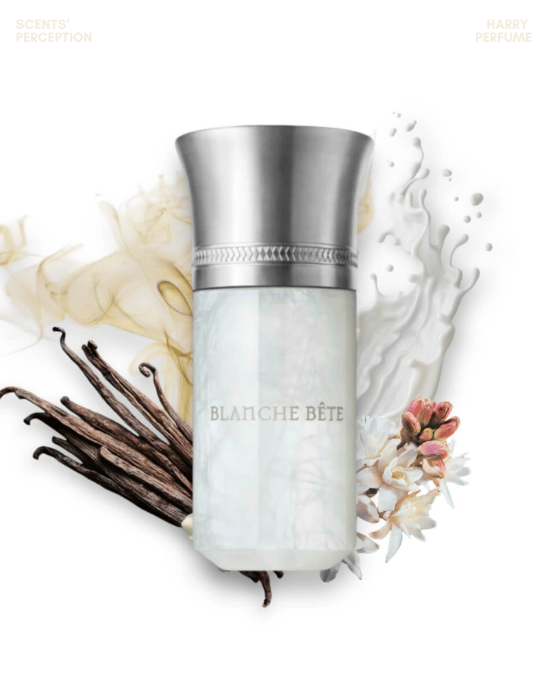 Mùi hương phát triển mượt và liền mạch: từ sữa ấm musky, sang hoa trắng khói nhẹ, rồi lắng lại ở lớp gourmand creamy ôm sát da.