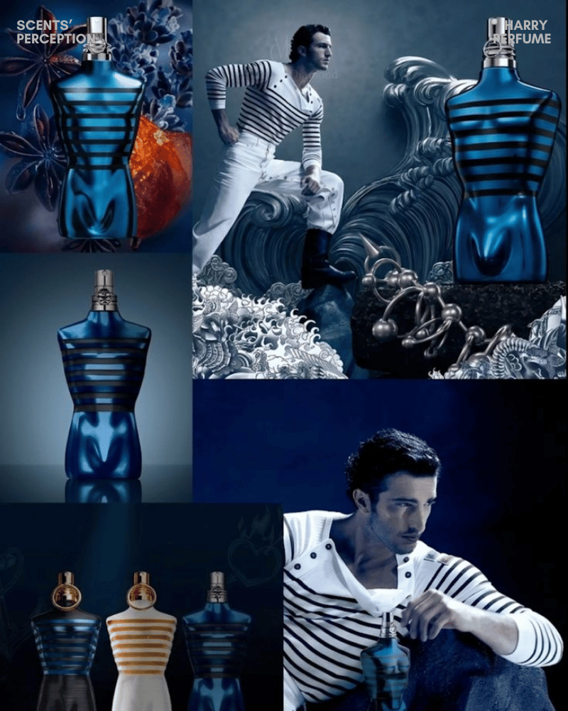 JPG Le Male In Blue phù hợp với nam giới thích mùi sạch, xanh mát, dễ dùng, hiện đại và thiện cảm.