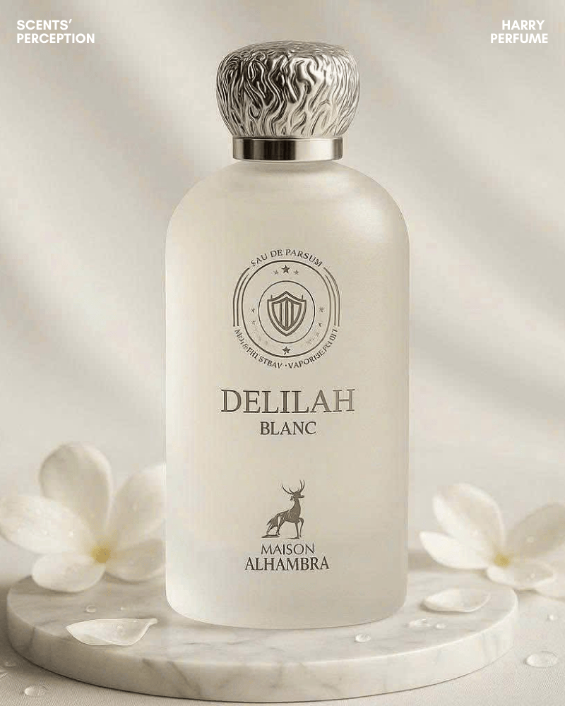 Thiết kế Delilah Blanc EDP mang tinh thần tối giản, thanh lịch