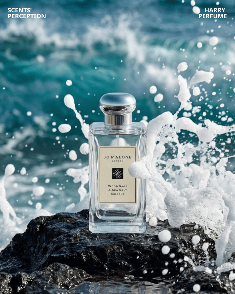 Jo Malone Wood Sage & Sea Salt với hương muối biển, xô thơm và hoa nhài mang lại cảm giác tự nhiên, nhẹ nhàng và thư giãn