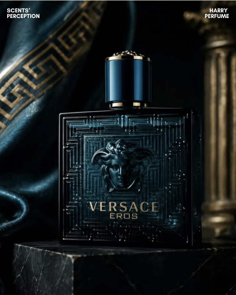 Versace Eros EDT kết hợp mint, apple, vanilla và woody, tạo cảm giác fresh, trẻ trung, nam tính, quyến rũ.