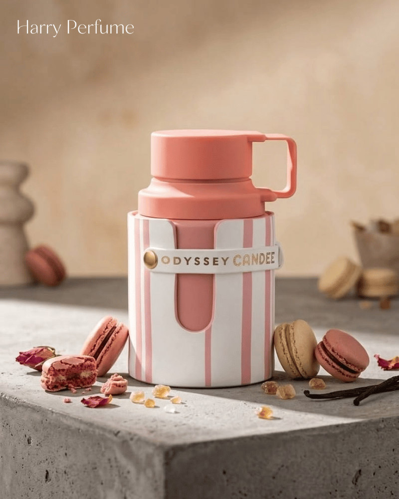 Về cuối, Odyssey Candee trở nên mềm ấm với xạ hương, hổ phách và hoắc hương, cân bằng vị ngọt còn lại.
