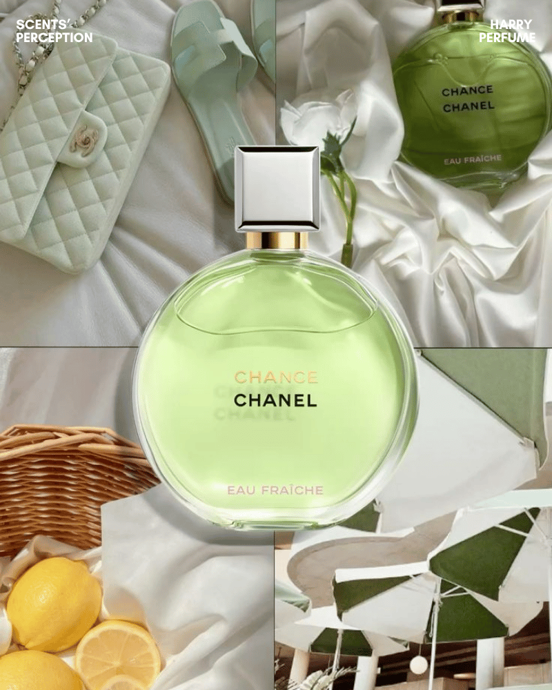 Mùi hương Chance Eau Fraîche EDP mang lại cảm giác sạch sẽ, tinh tế, rất phù hợp với phong cách công sở tối giản.