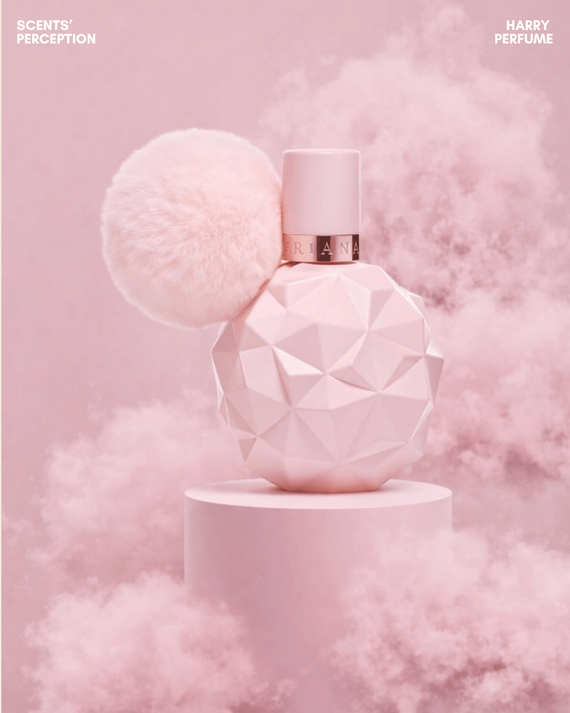 Ariana Grande Sweet Like Candy ngọt ngào với blackberry, marshmallow và vanilla, hợp phong cách cute, girly, coquette, Y2K playful.