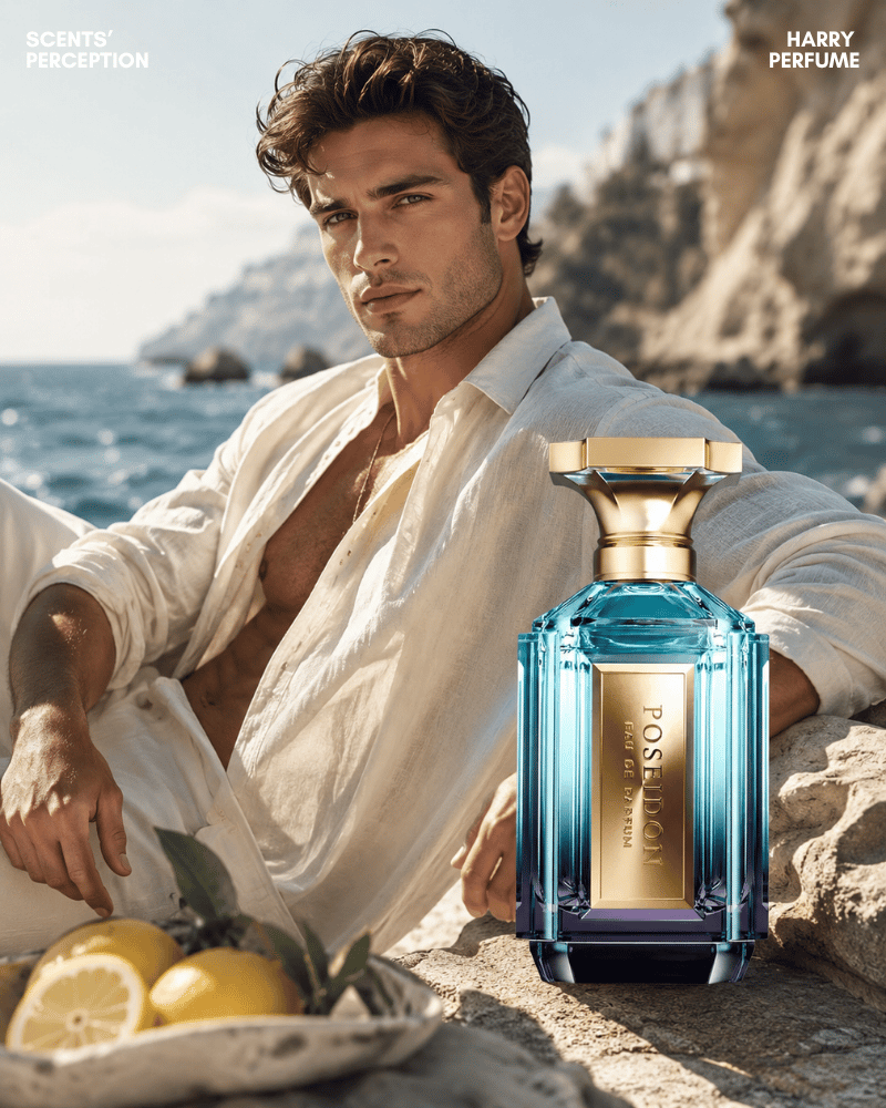 Velixir Poseidon lắng xuống với ambergris sạch, hơi biển, mặn nhẹ, giúp mùi hương mượt, gần da và dễ chịu.