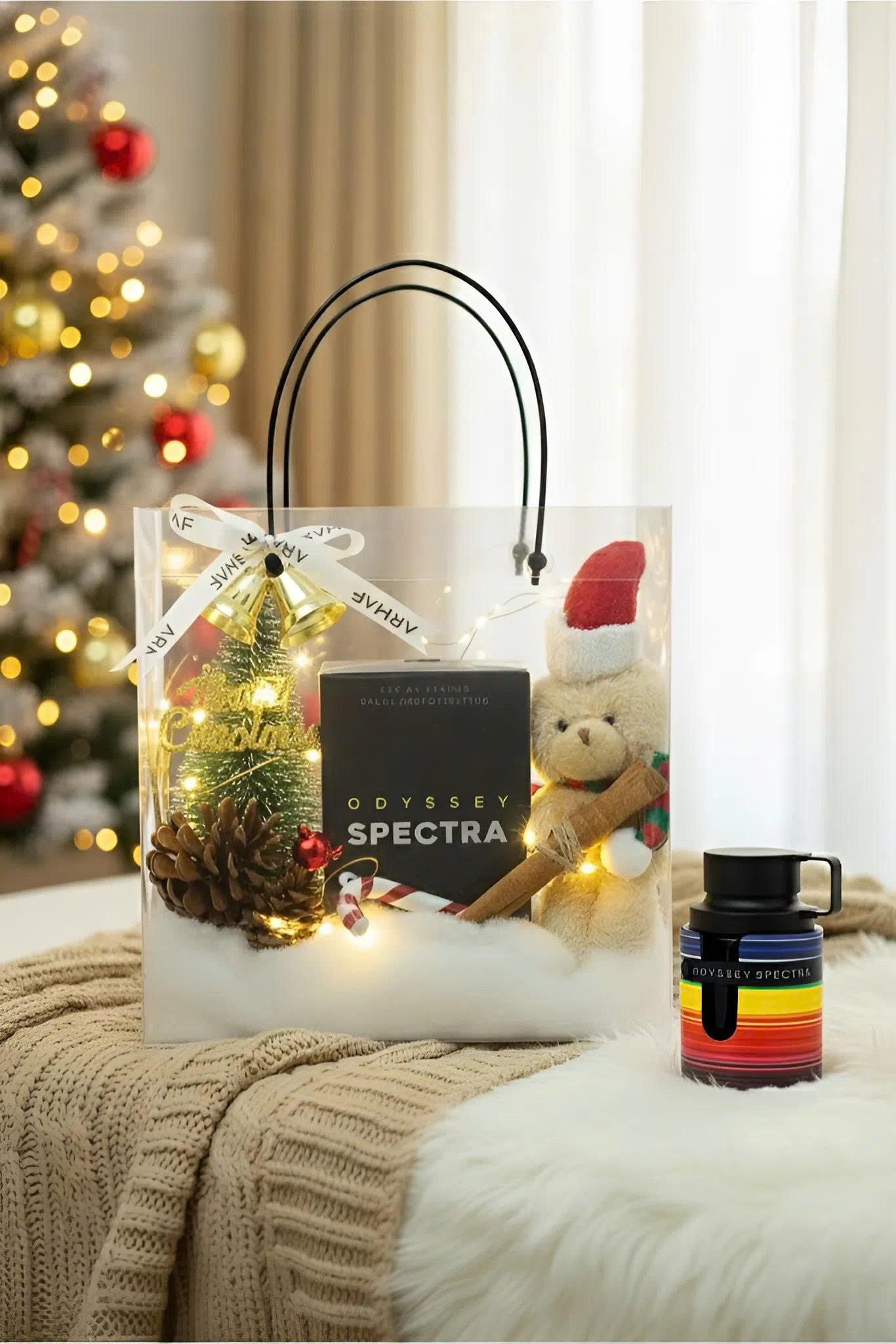 Armaf Odyssey Spectra Rainbow Edition EDP mở đầu bergamot, quế và táo xanh