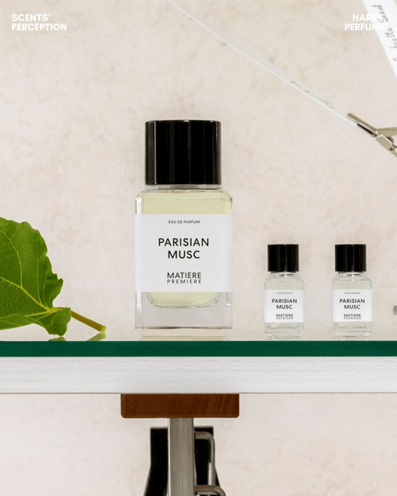 Parisian Musc EDP mang vẻ thanh lịch rất tiết chế: sạch sẽ, ổn định và dễ chịu