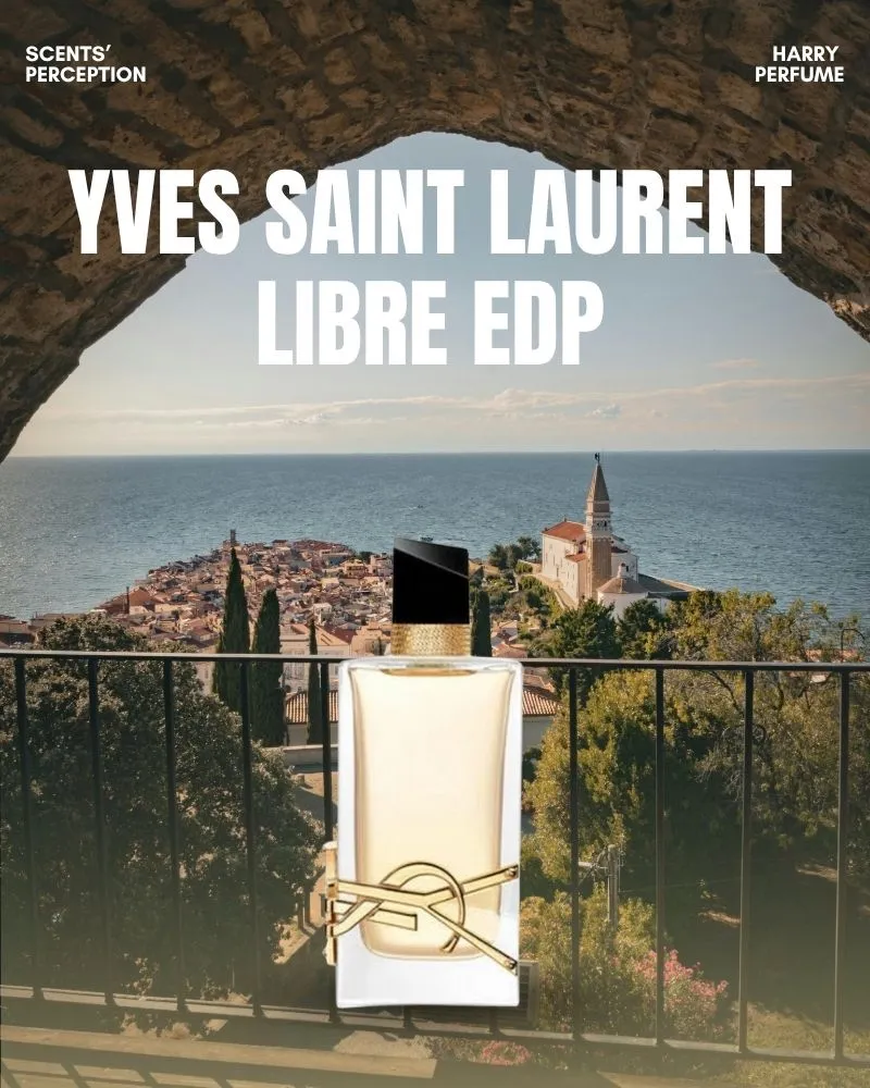 Libre mở đầu tươi sáng với cam quýt và lá chanh, chuyển dần vào nốt hoa nhài – hoa cam mượt mà, rồi lắng lại trên nền vanilla và xạ hương ấm mềm