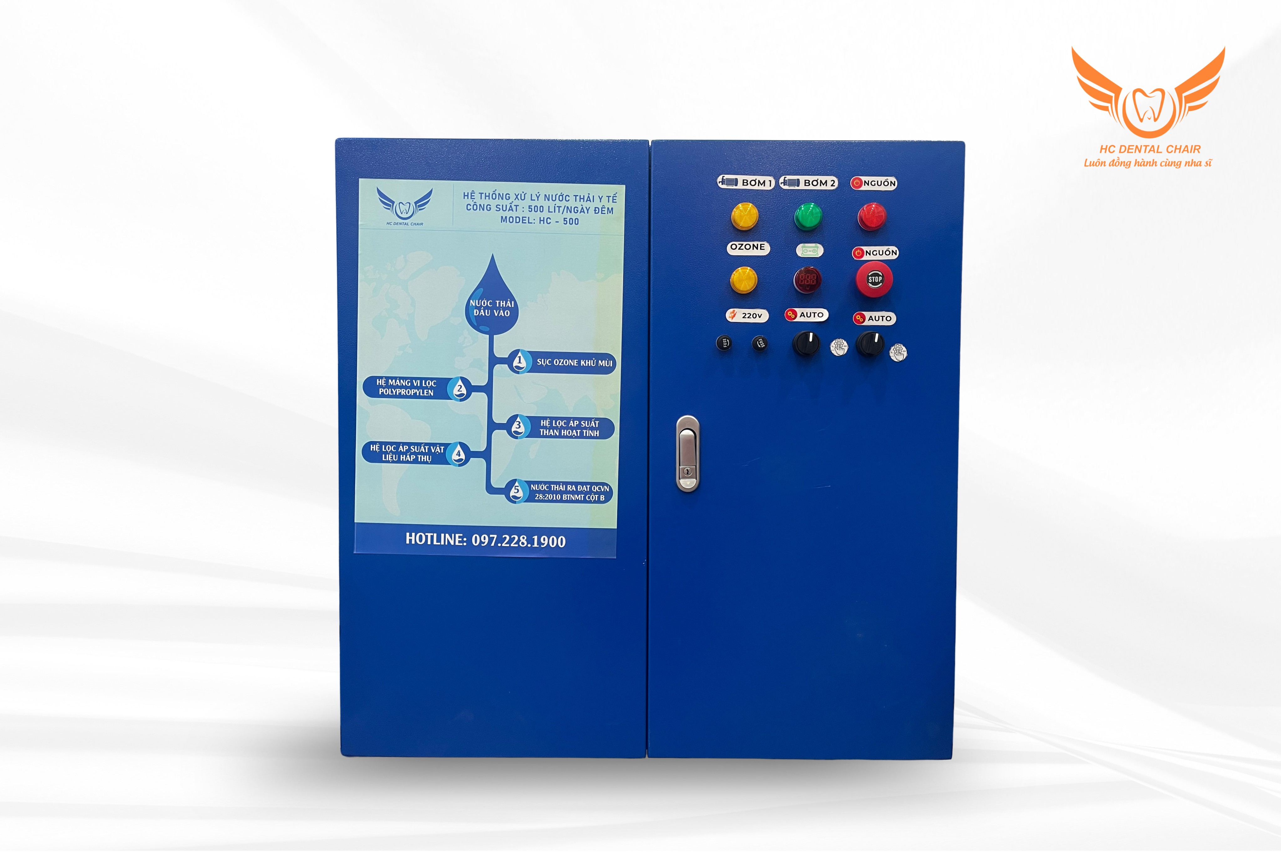 MÁY XỬ LÝ NƯỚC THẢI HC-500