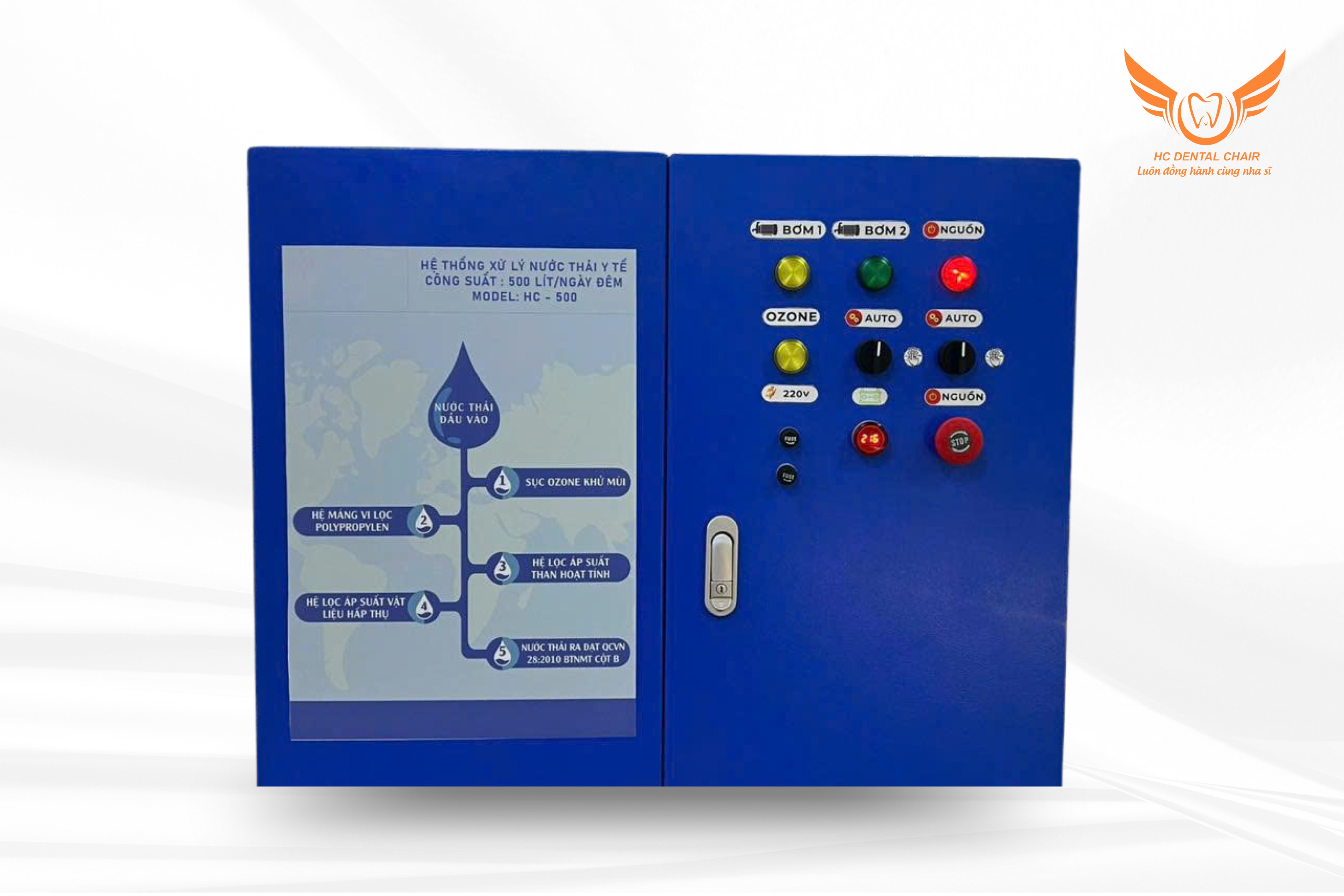 MÁY XỬ LÝ NƯỚC THẢI HC-500