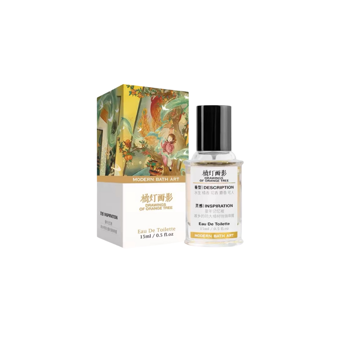 Drawing Of Orange Tree