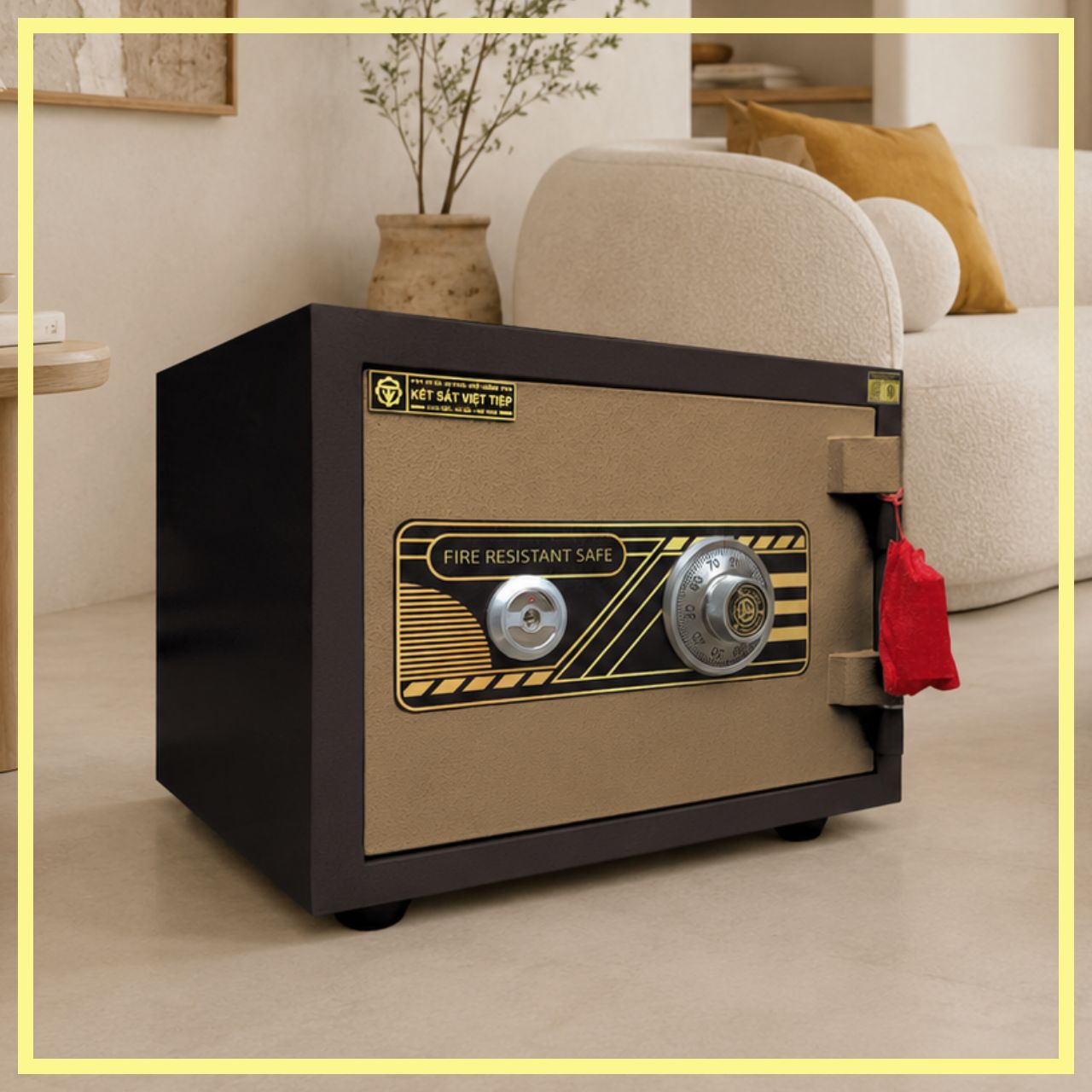 KÉT VIỆT TIỆP K38C_KHOÁ CƠ_38Kg