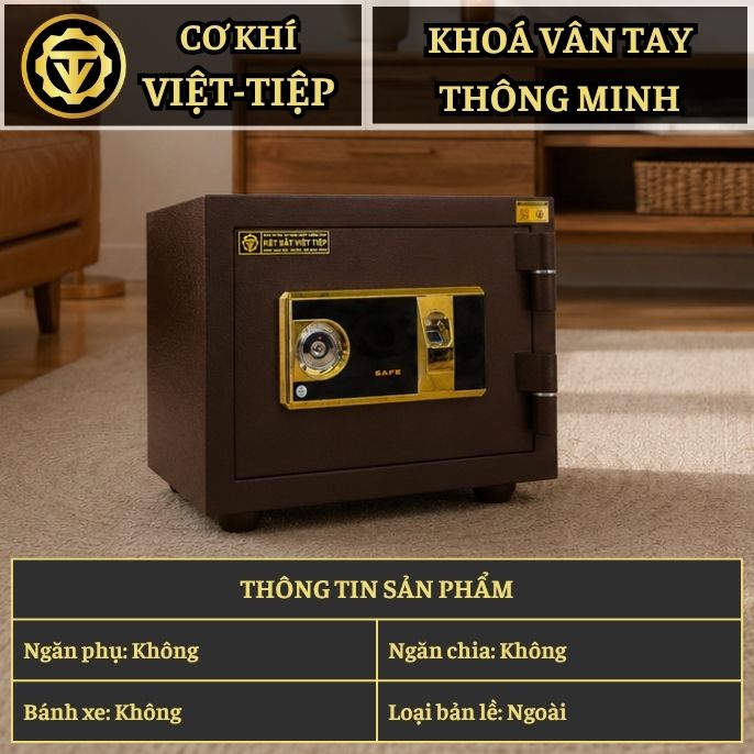 KÉT VIỆT TIỆP K20VT_KHOÁ VÂN TAY_20Kg