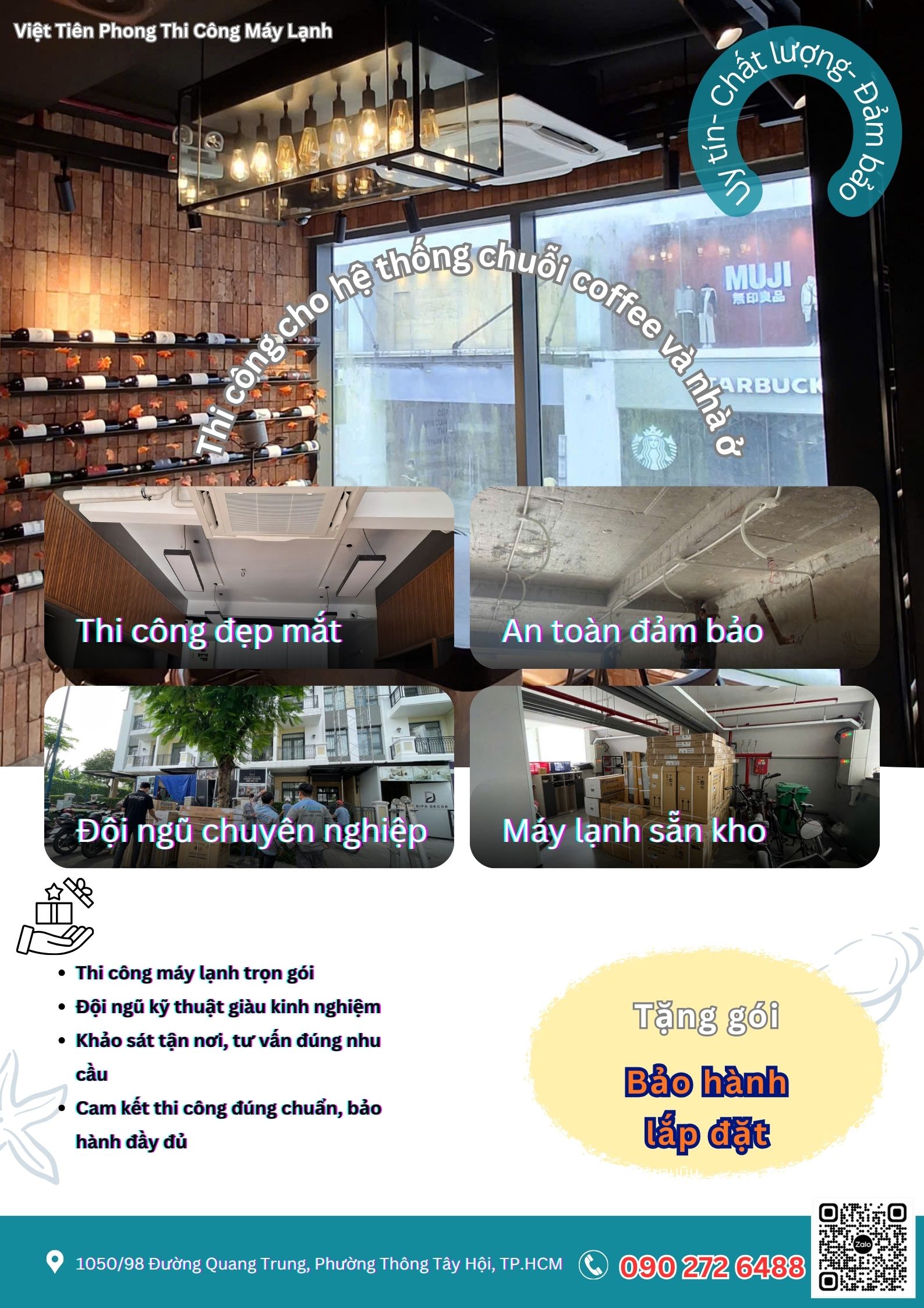 Dịch Vụ Thi Công Máy Lạnh Trọn Gói Tại TP.HCM – Việt Tiên Phong | Uy Tín – Chuyên Nghiệp – Đúng Kỹ Thuật