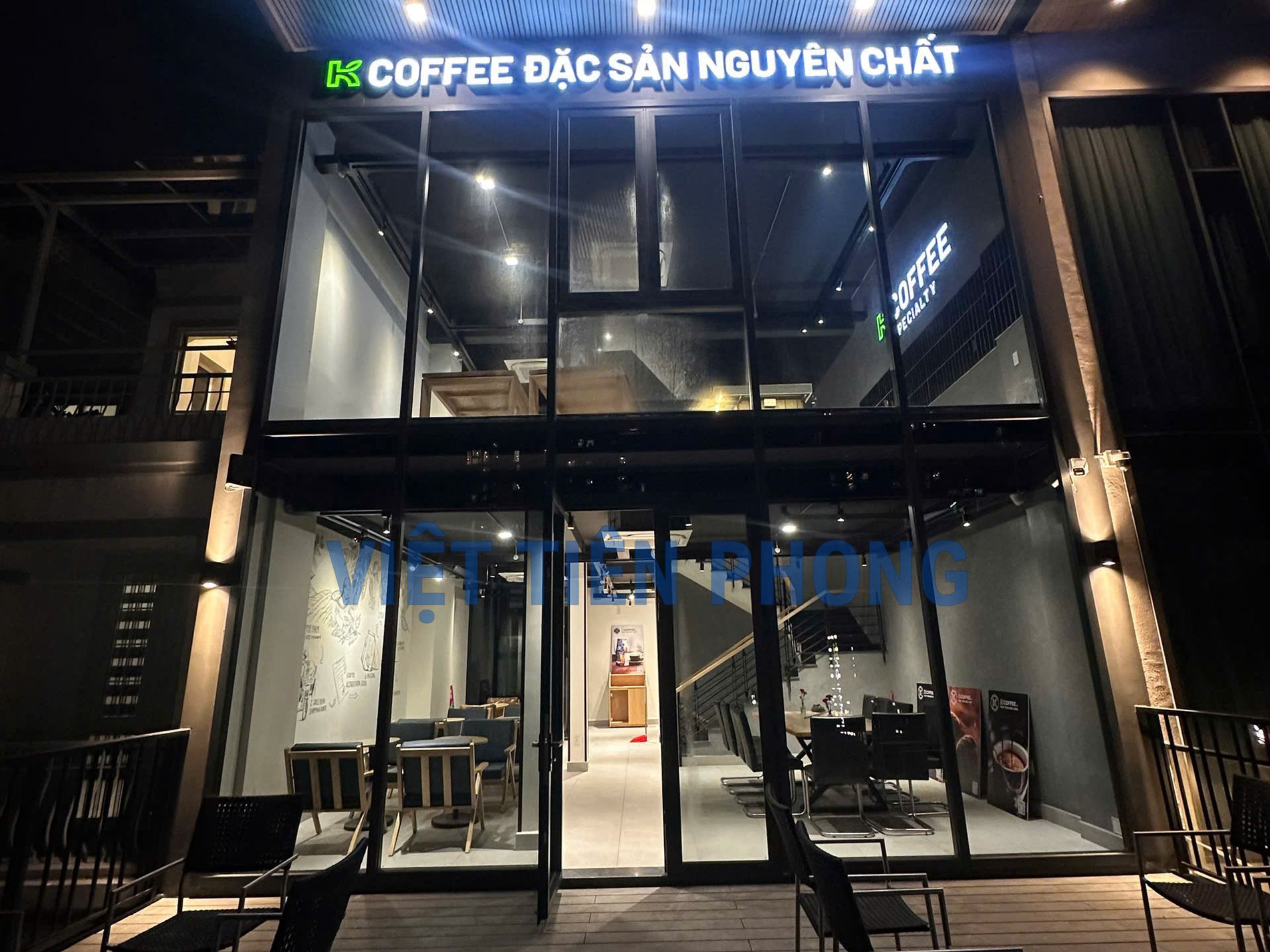 VIỆT TIÊN PHONG THI CÔNG HỆ THỐNG MÁY LẠNH CHO K COFFEE – CHI NHÁNH QUẬN 7