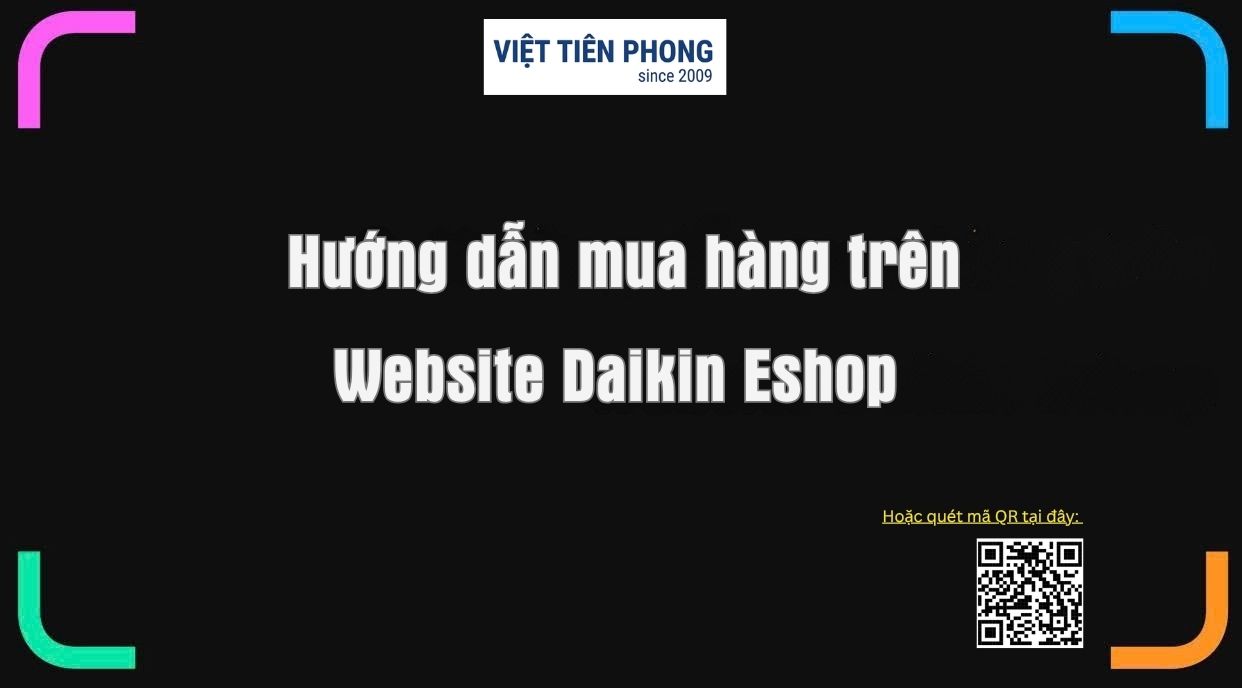 HƯỚNG DẪN MUA AIR CREATOR CHÍNH HÃNG TRÊN WEBSITE DAIKIN ESHOP