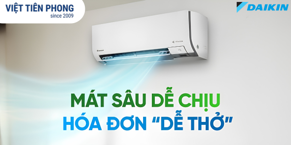Daikin FTKM – Giải Pháp Máy Lạnh Tiết Kiệm Điện, Làm Mát Dễ Chịu Cho Mùa Hè