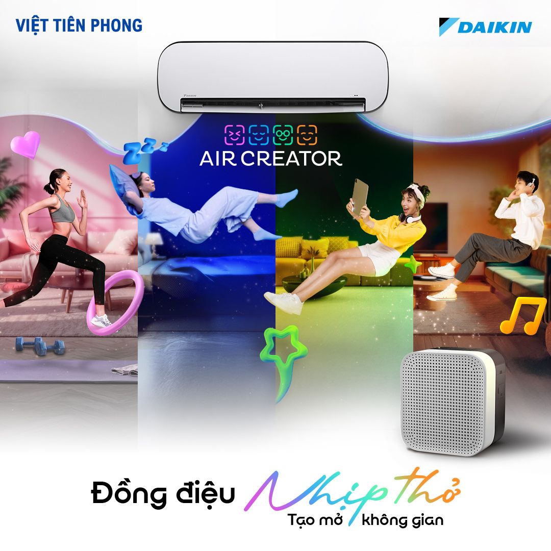 AIR CREATOR – Đồng Điệu Nhịp Thở, Tạo Mở Không Gian Sống Mới