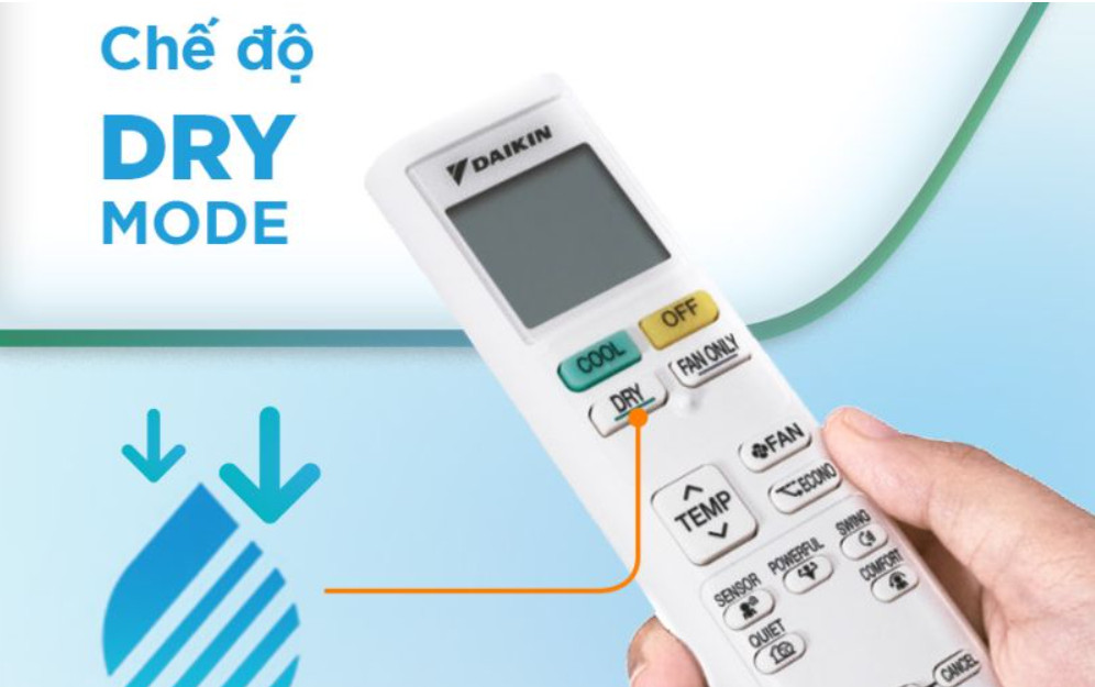 Mẹo sử dụng chế độ hút ẩm điều hòa đúng cách có thể bạn chưa biết