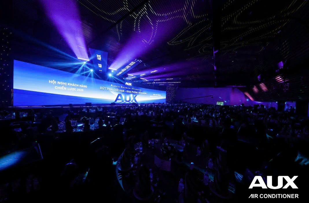 AUX – Thương hiệu điều hòa quốc tế công bố chiến lược dài hạn tại Việt Nam và hợp tác cùng Việt Tiên Phong mang đến sản phẩm cao cấp, dịch vụ chuẩn 5 sao