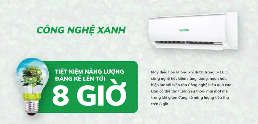 Tổng hợp các dòng máy lạnh treo tường Hikawa 2025 – Phân phối chính hãng tại Việt Tiên Phong