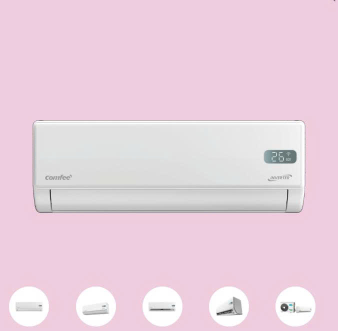 Điều Hòa Thông Minh COMFEE CFS-10VGPF Inverter 1HP – 05 Sao Mới, Kết Nối Wifi, Tiết Kiệm Điện Vượt Trội