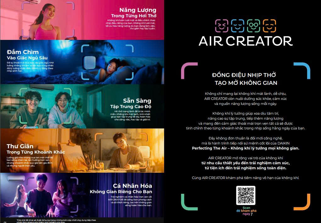 Daikin Air Creator 2025: Cá Nhân Hóa Không Khí – Đồng Điệu Cảm Xúc